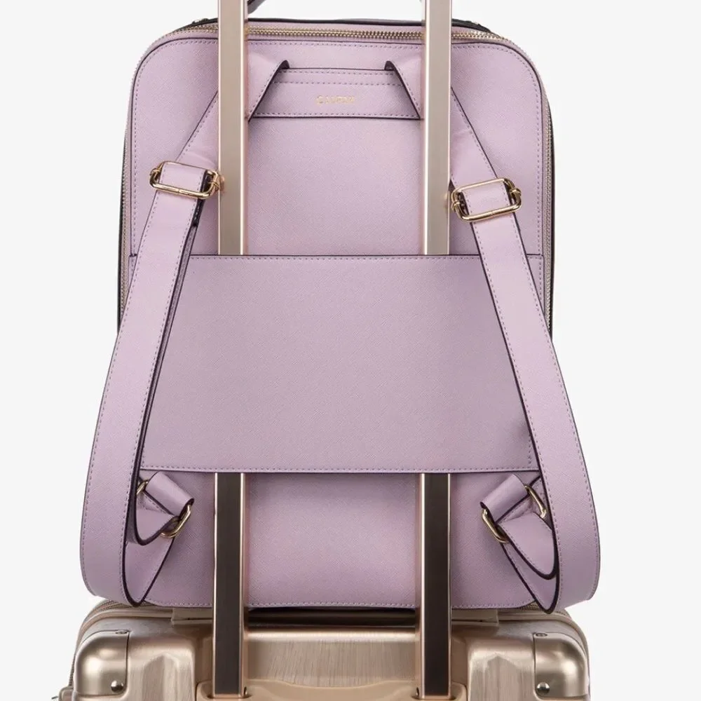Calpak Kaya 15 inch Laptop Backpack in Lavender